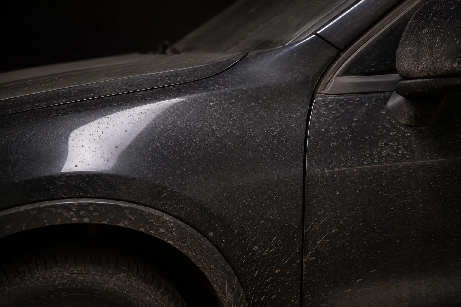 Carrosserie — avant nettoyage StrasClean